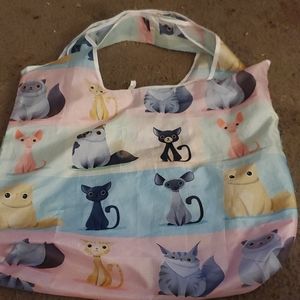 Cat reusable bag